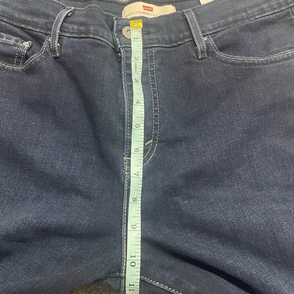 Levi's Women's Boot Cut Jeans - Dark Blue - Picture 9 of 11